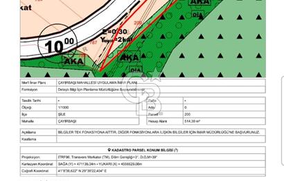 Şile Çayırbaşında Villa İmarlı Satılık Arsa