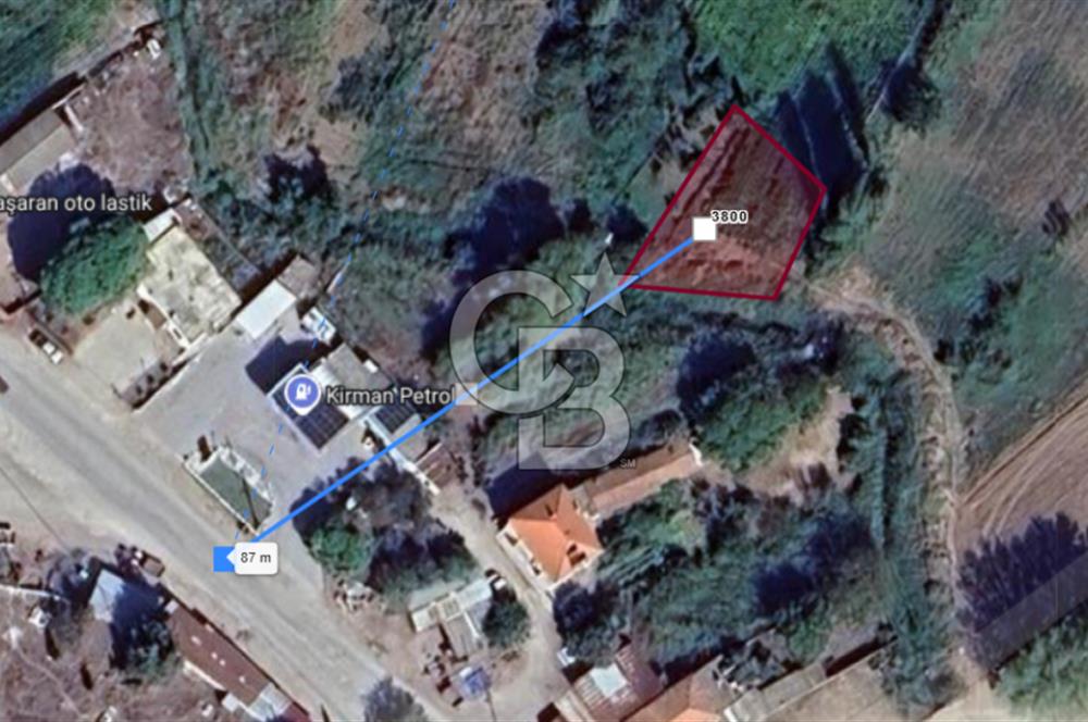 ÇANAKKALE BAYRAMİÇ/TÜRKMENLİ KÖYÜ 517 m2 SATILIK BAHÇE