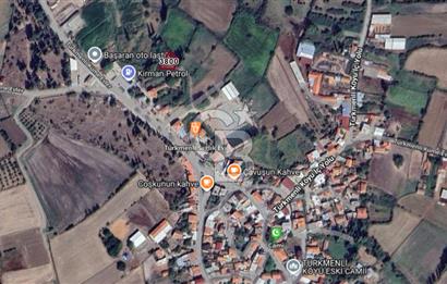 ÇANAKKALE BAYRAMİÇ/TÜRKMENLİ KÖYÜ 517 m2 SATILIK BAHÇE