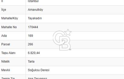 Arnavutköy Tayakadın'da Yatırımlık Satılık 347m2 Fırsat Arazi