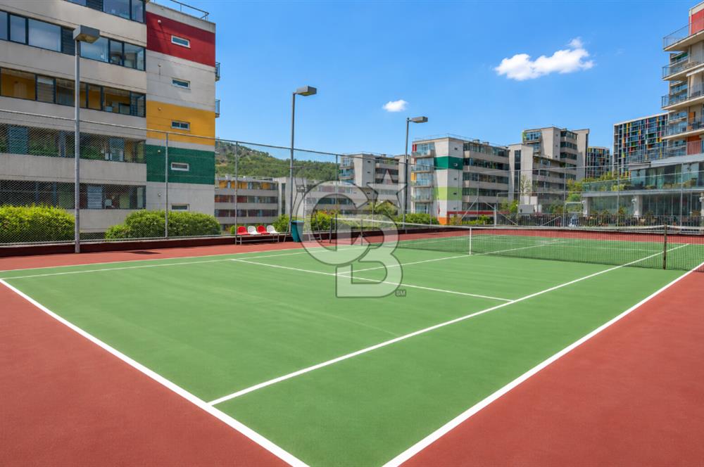 NARCİTY'DE C BLOK'TA DENİZ VE DOĞA MANZARALI 85 M2 1+1 DAİRE