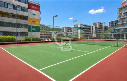 NARCİTY'DE C BLOK'TA DENİZ VE DOĞA MANZARALI 85 M2 1+1 DAİRE