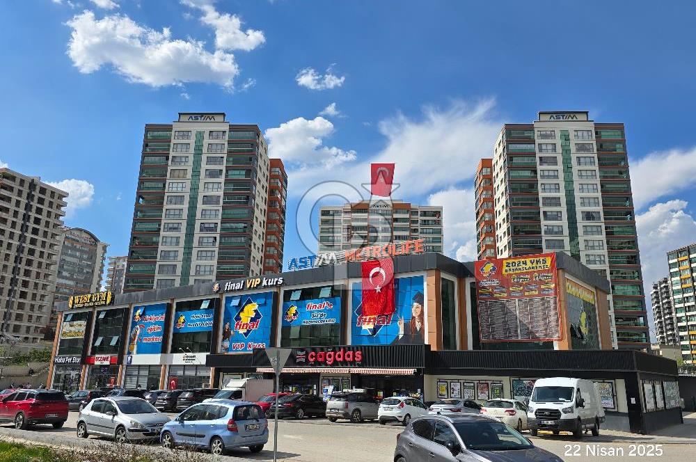 CUMHURİYET MAH. ASTİM METROLİFE PEYZAJ CEPHE FIRSAT SATILIK 3+1