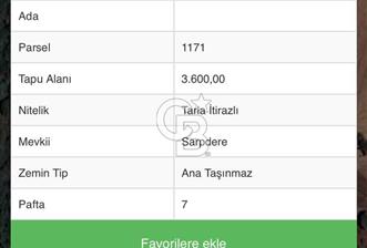 BİGA ÇELİKGÜRÜ SATILIK TARLA - 1 - 348975