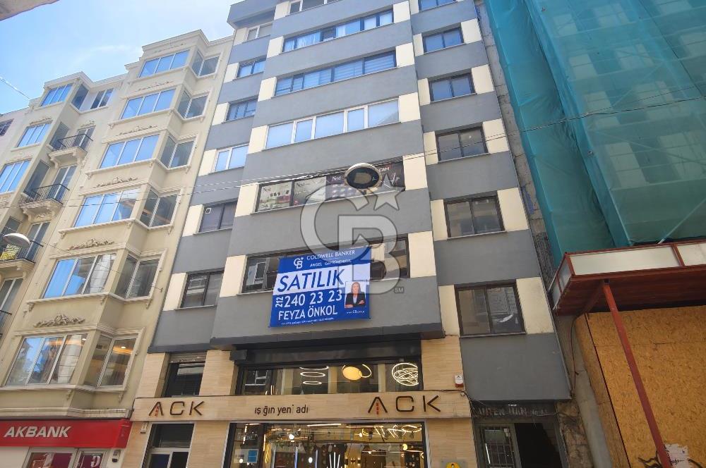 ŞİŞHANE OKÇU MUSA CADDESİ ÜZERİNDE 130M2, BOŞ OFİS KATI