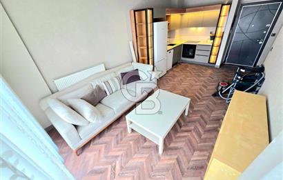 CUMHURİYET MAH. İSTPORT TERRACE EŞYALI KİRALIK 10.KAT 1+1