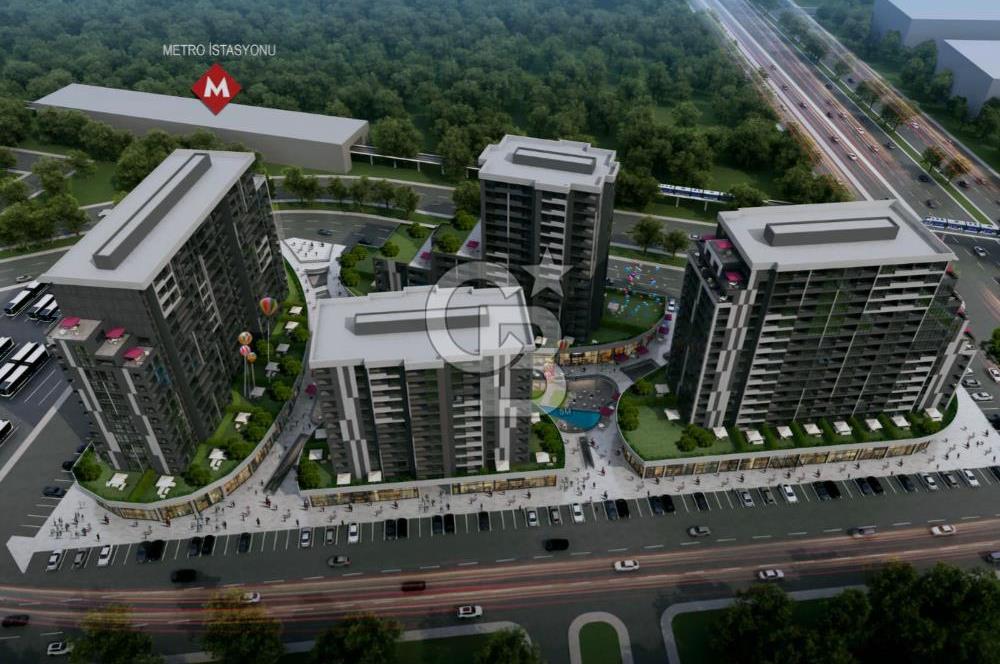CUMHURİYET MAH. İSTPORT TERRACE EŞYALI KİRALIK 10.KAT 1+1