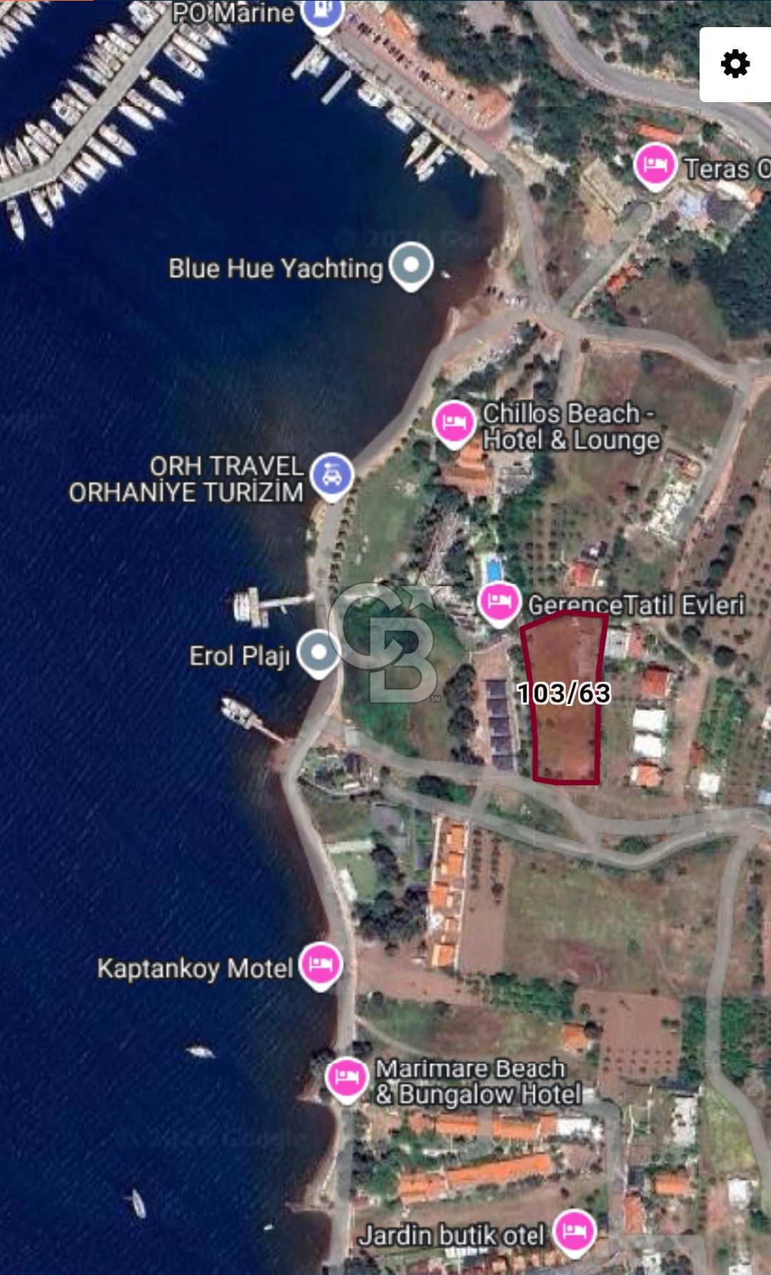 Marmaris Orhaniye’de Denize Çok Yakın Satılık Tarla