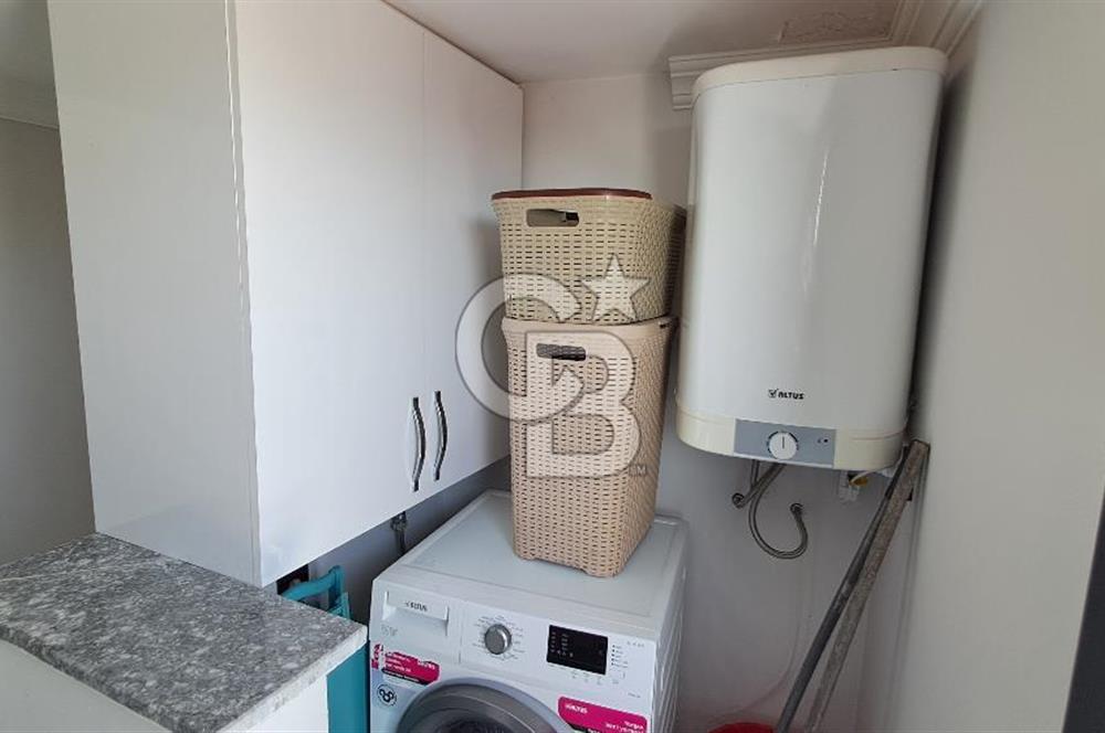 Akbükte Kiralık Deniz Manzaralı 3+1 Bahçe Tripleks