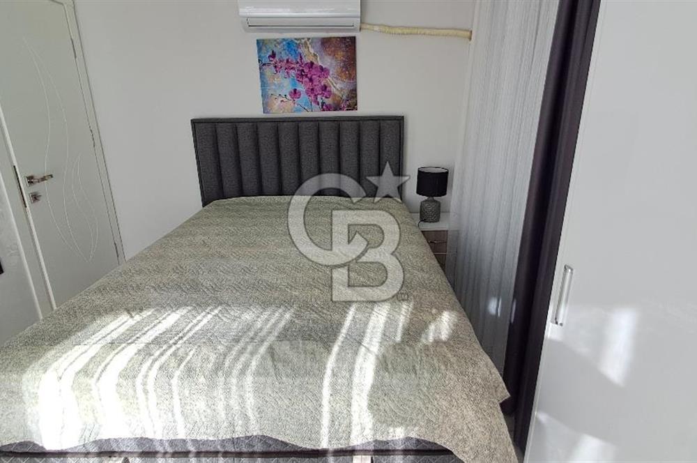 Akbükte Kiralık Deniz Manzaralı 3+1 Bahçe Tripleks