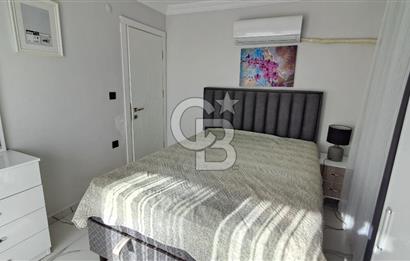 Akbükte Kiralık Deniz Manzaralı 3+1 Bahçe Tripleks