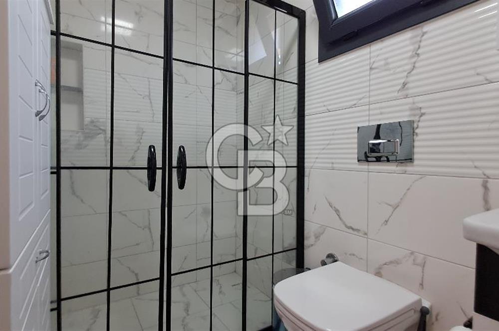 Akbükte Kiralık Deniz Manzaralı 3+1 Bahçe Tripleks