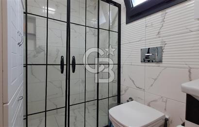 Akbükte Kiralık Deniz Manzaralı 3+1 Bahçe Tripleks