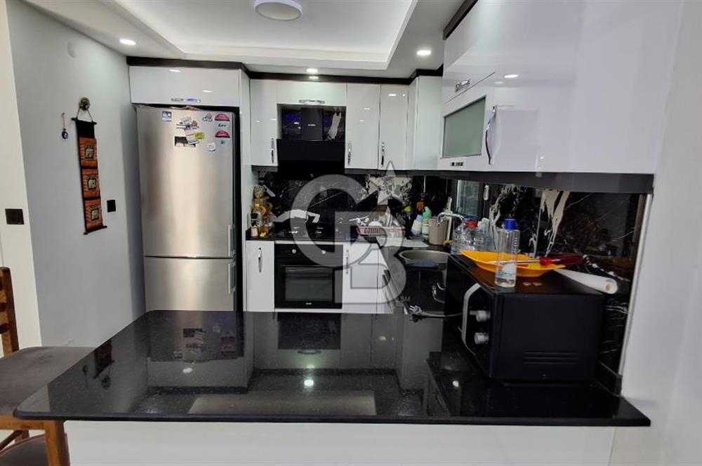 Akbükte Kiralık Deniz Manzaralı 3+1 Bahçe Tripleks