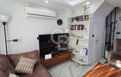 Akbükte Kiralık Deniz Manzaralı 3+1 Bahçe Tripleks