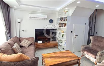 Akbükte Kiralık Deniz Manzaralı 3+1 Bahçe Tripleks