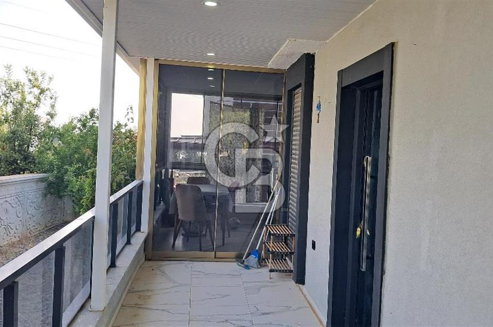 Akbükte Kiralık Deniz Manzaralı 3+1 Bahçe Tripleks