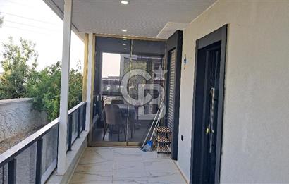 Akbükte Kiralık Deniz Manzaralı 3+1 Bahçe Tripleks