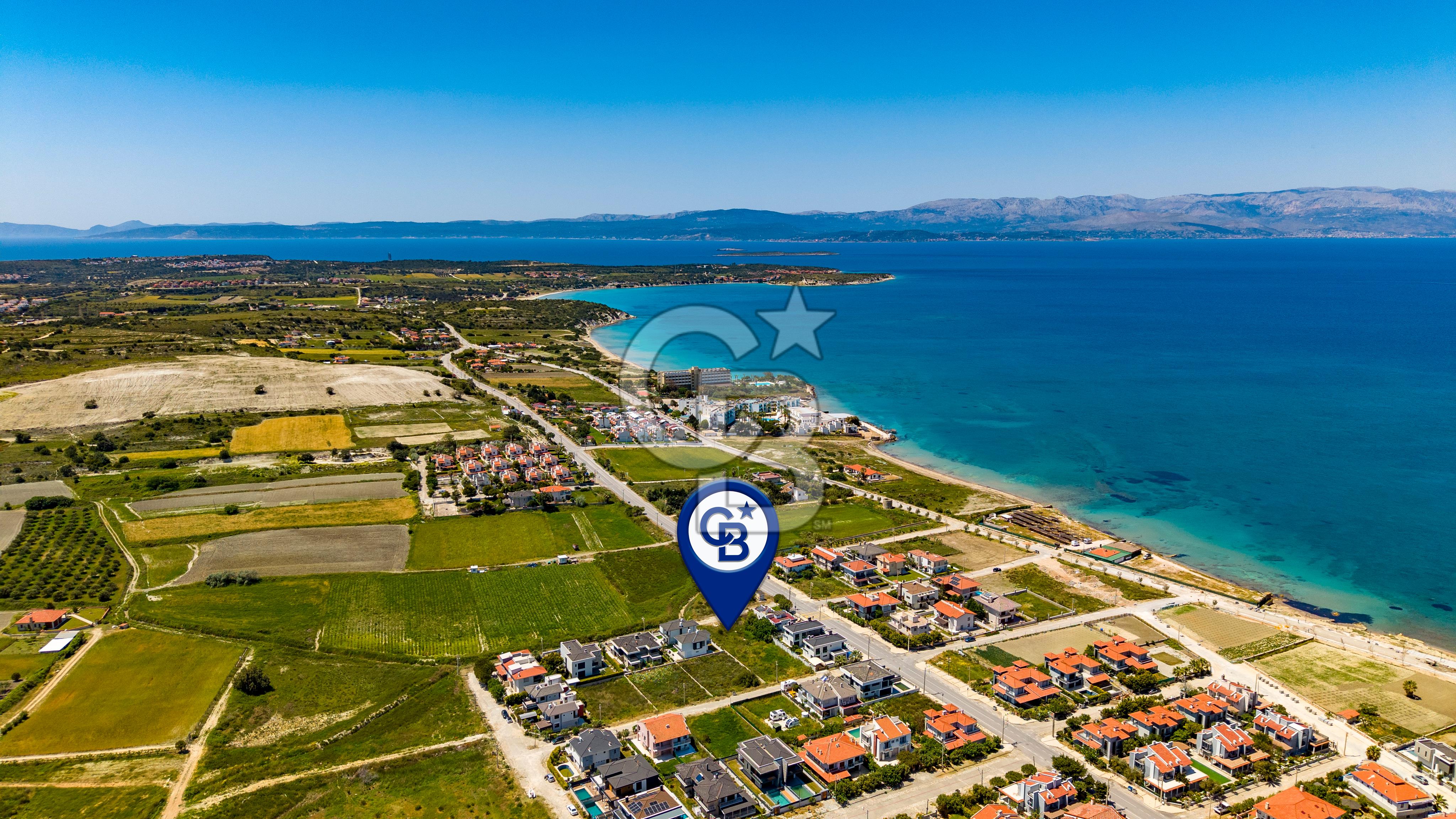 çeşme çiftlik mahallesi’nde denize yürüme mesafesinde satılık premium arsa