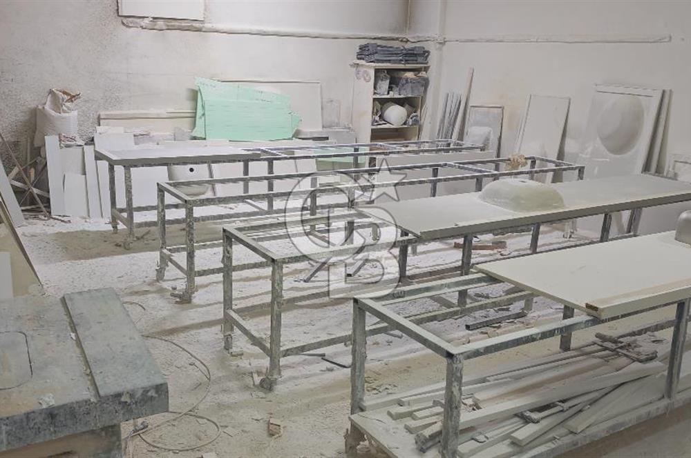 SATILIK 1. KAT POLYESTER ATÖLYESİ ÖN CEPHE ÇAMLITEPE CADDESİ