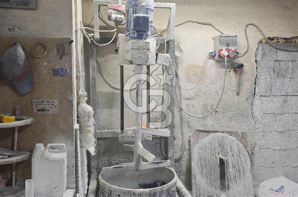 SATILIK 1. KAT POLYESTER ATÖLYESİ ÖN CEPHE ÇAMLITEPE CADDESİ