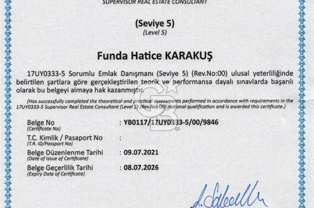 BORDO YAŞAM 'DA 7/24 GÜVENLİK K.YÜZME HAVUZU OTOPARK 1+1