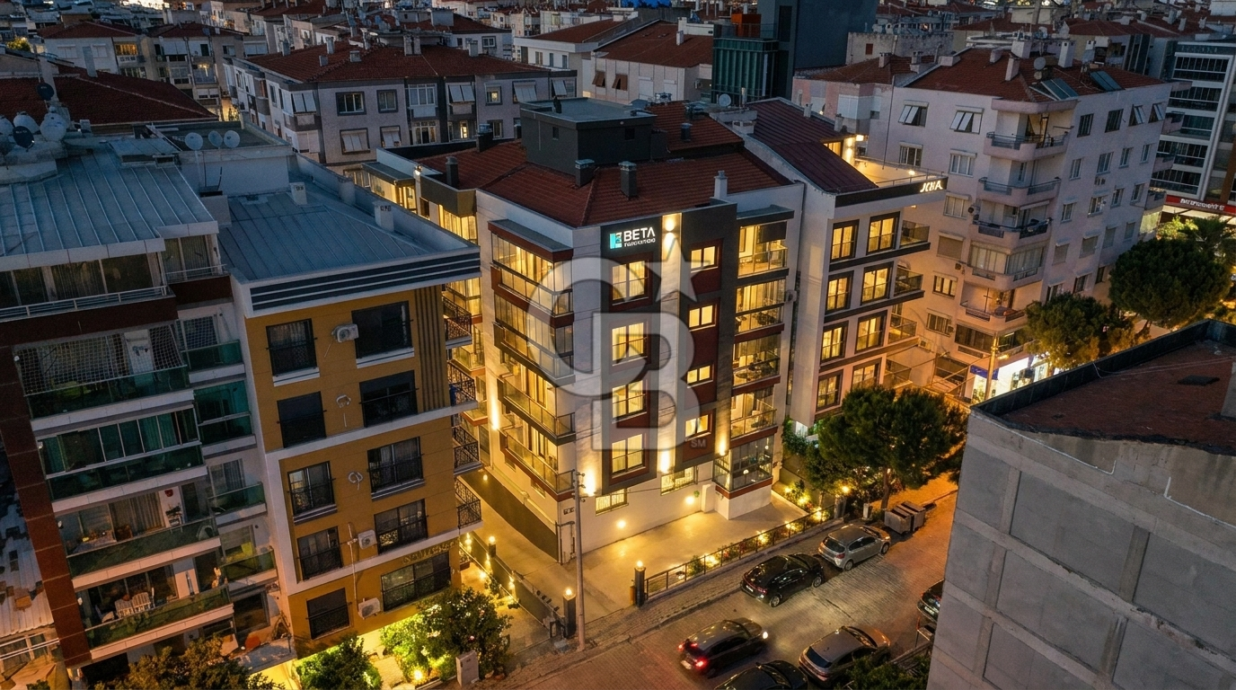 KARŞIYAKA BAHRİYE ÜÇOK'TA YENİ BİNADA ARAKAT SATILIK 2+1 DAİRE