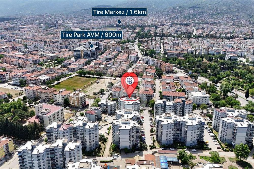 TİRE DEVLET HASTANESİ YAKINI TOPLU KONUTLARDA SATILIK 2+1 DAİRE