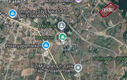 ÇATALCA FATİH MAH.536 M2 ARSA DOĞA İLE BAŞBAŞA SATILIK