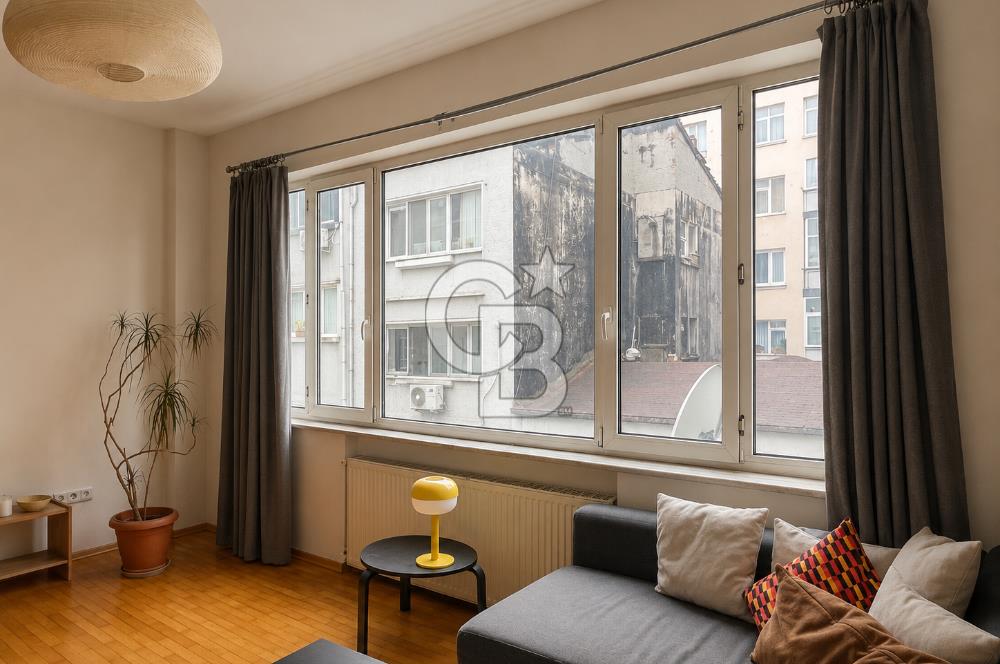 Taksim ve Cihangir'e Yürüme Mesafesi-Satılık 1+1 | Airbnb Uygun