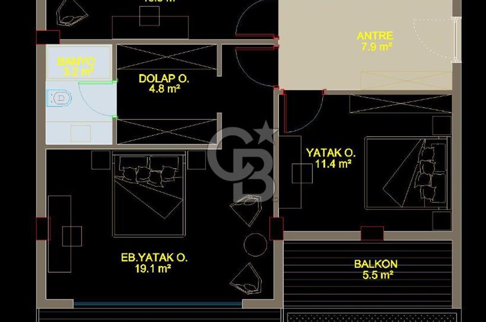 CB ODAK'TAN Şakran'da Satılık Fourlex 5+2 Müstakil Havuzlu Villa