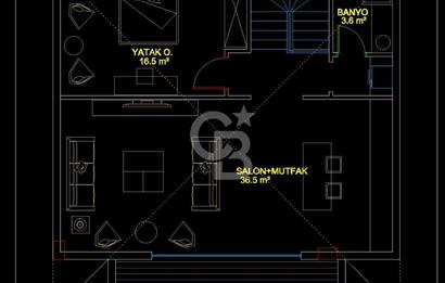 CB ODAK'TAN Şakran'da Satılık Fourlex 5+2 Müstakil Havuzlu Villa