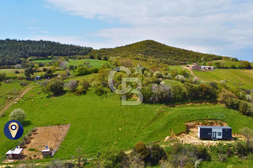 Çanakkale Lapseki'de Harika Doğa Manzaralı 295m² Köşe Arsa