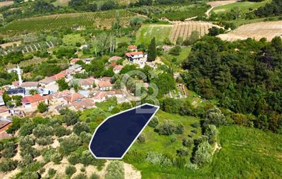 Çanakkale Lapseki'de Doğa Manzaralı %80 Köy İmarlı 890m² Arsa