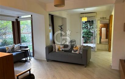 Bodrum Bitez  Asarlık’ta Bahçe Katı  Full Eşyalı, 2+1 Yıllık Kiralık Daire