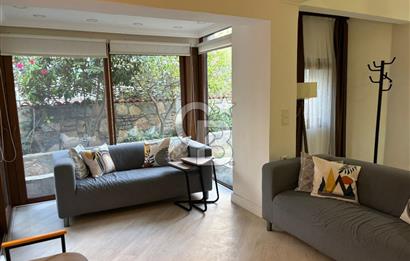 Bodrum Bitez  Asarlık’ta Bahçe Katı  Full Eşyalı, 2+1 Yıllık Kiralık Daire