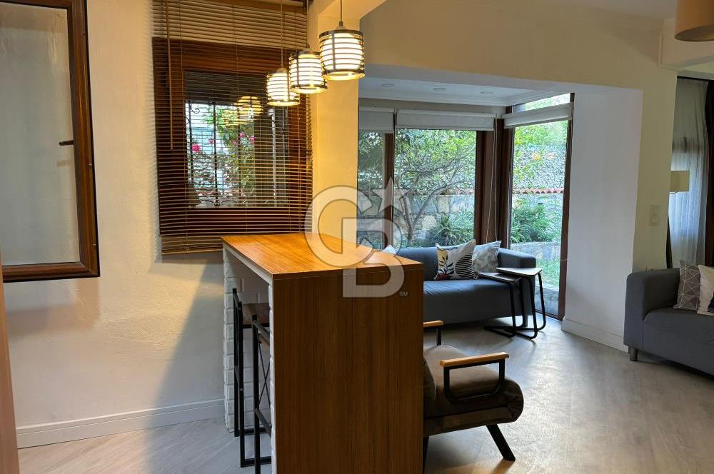 Bodrum Bitez  Asarlık’ta Bahçe Katı  Full Eşyalı, 2+1 Yıllık Kiralık Daire