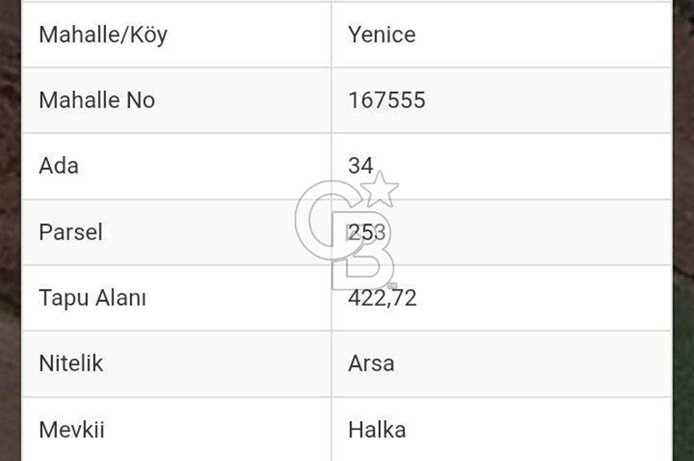 BALIKESİR KEPSUT DA SATILIK ARSA