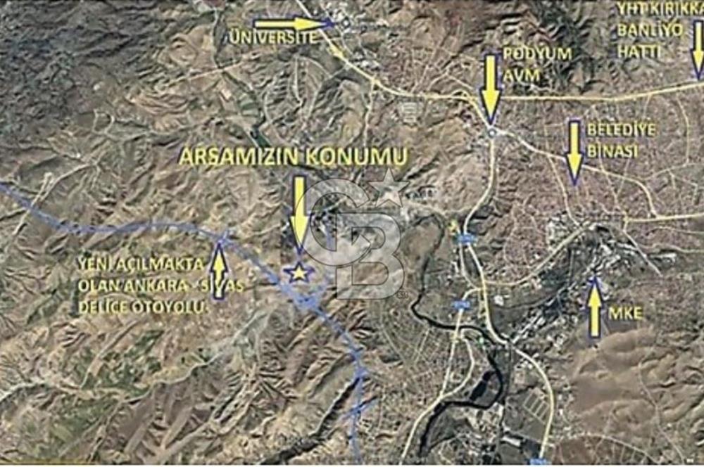 KIRIKKALE / YAHŞİHAN / KADIOĞLU MAHALLESİNDE YATIRIMLIK ARSA