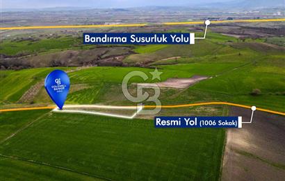 CB EAGLE'DAN SUSURLUK GÖBEL'DE SATILIK 5.207 m² TARLA