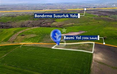 CB EAGLE'DAN SUSURLUK GÖBEL'DE SATILIK 8000 m² TARLA