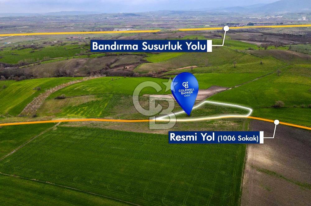 CB EAGLE'DAN SUSURLUK GÖBEL'DE SATILIK 3.875 m² TARLA