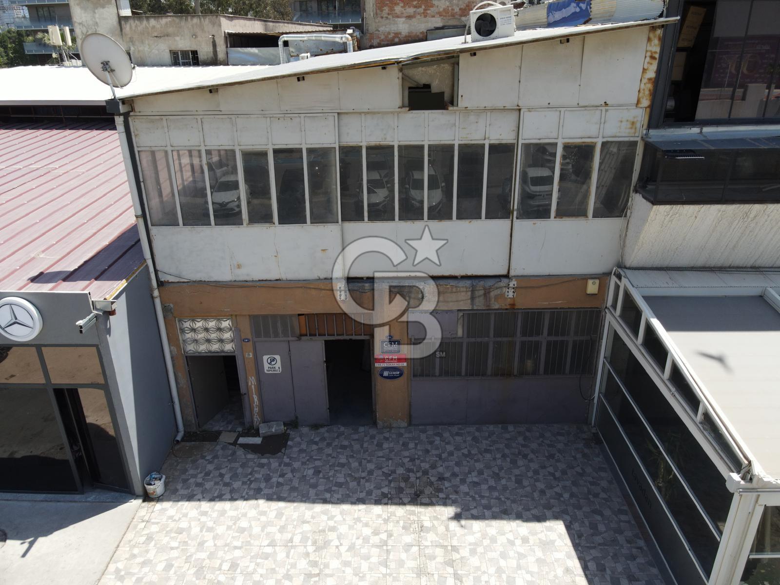 Bornova 3. Sanayi Girişinde 2 Katlı 191 m2 30m Cepheli Satılık