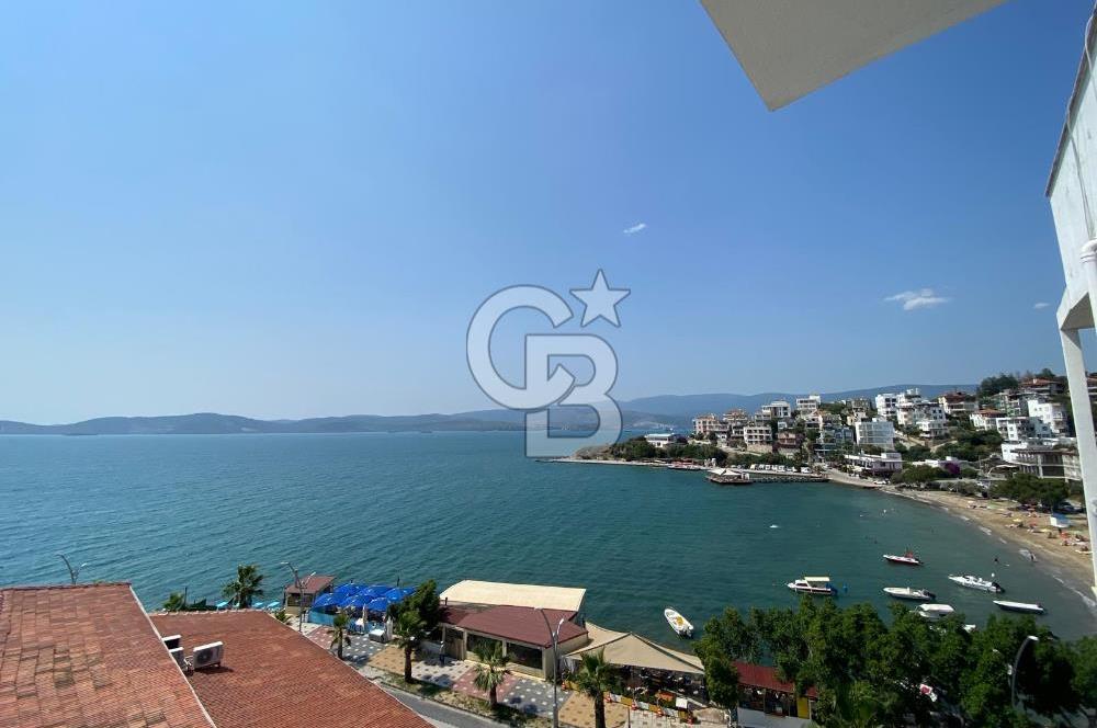 GÜLLÜK'TE DENİZE SIFIR ÖNÜ AÇIK FULL DENİZ MANZARALI GENİŞ 3+1