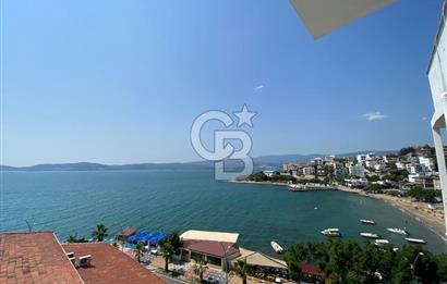 GÜLLÜK'TE DENİZE SIFIR ÖNÜ AÇIK FULL DENİZ MANZARALI GENİŞ 3+1