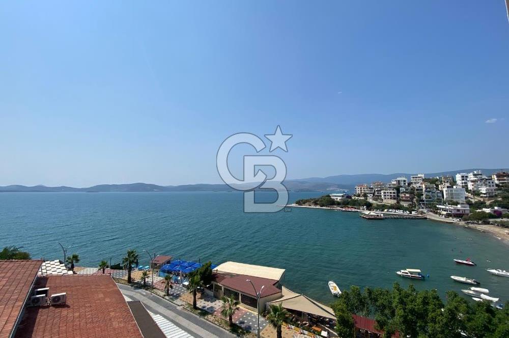 GÜLLÜK'TE DENİZE SIFIR ÖNÜ AÇIK FULL DENİZ MANZARALI GENİŞ 3+1