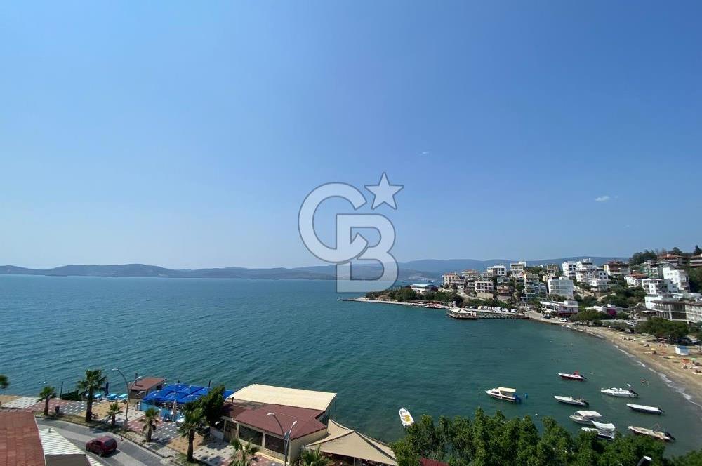 GÜLLÜK'TE DENİZE SIFIR ÖNÜ AÇIK FULL DENİZ MANZARALI GENİŞ 3+1