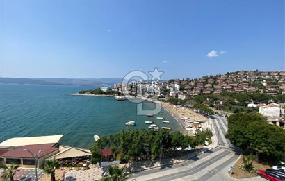 GÜLLÜK'TE DENİZE SIFIR ÖNÜ AÇIK FULL DENİZ MANZARALI GENİŞ 3+1