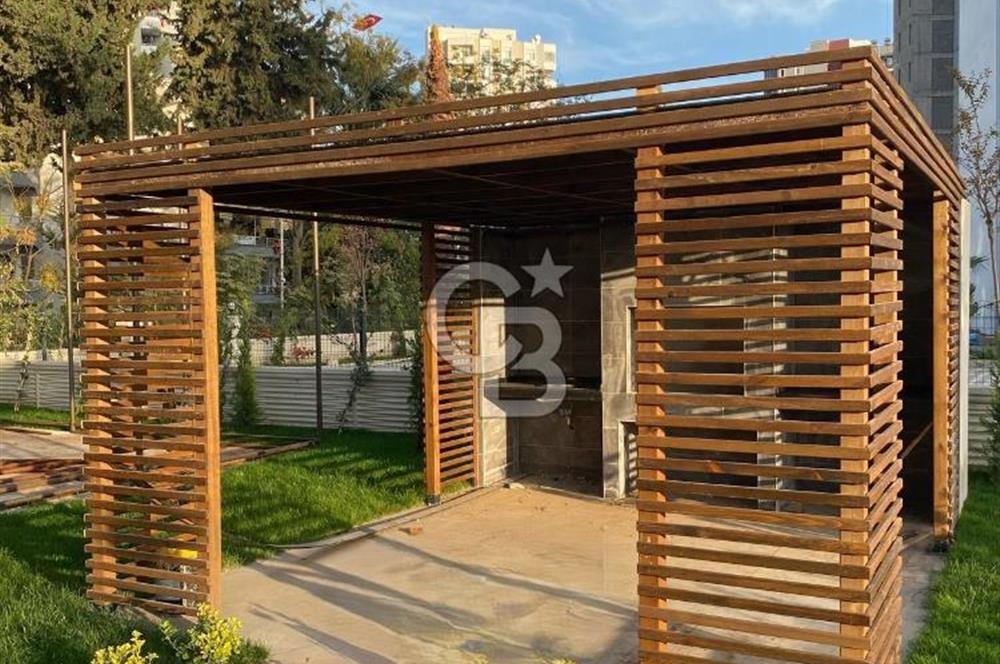 Mezitli Deniz Mahallesinde Kiralık Havuzlu 1+1 Daire