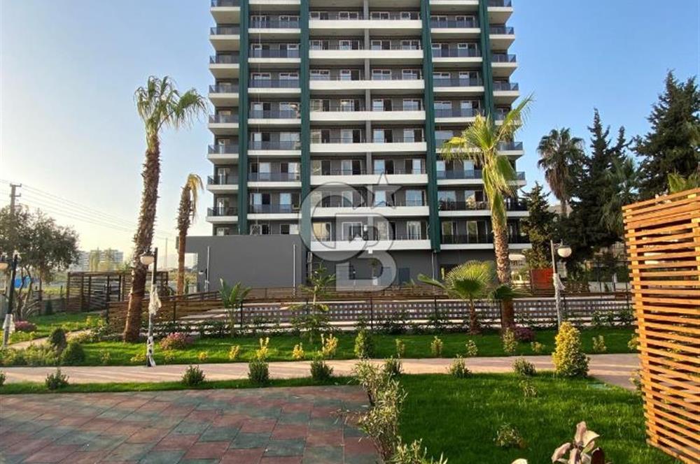 Mezitli Deniz Mahallesinde Kiralık Havuzlu 1+1 Daire